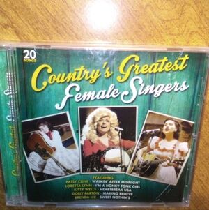 Country's Greatest Female Singers Various Artists 2016 Imperitone UK CD Sealed
